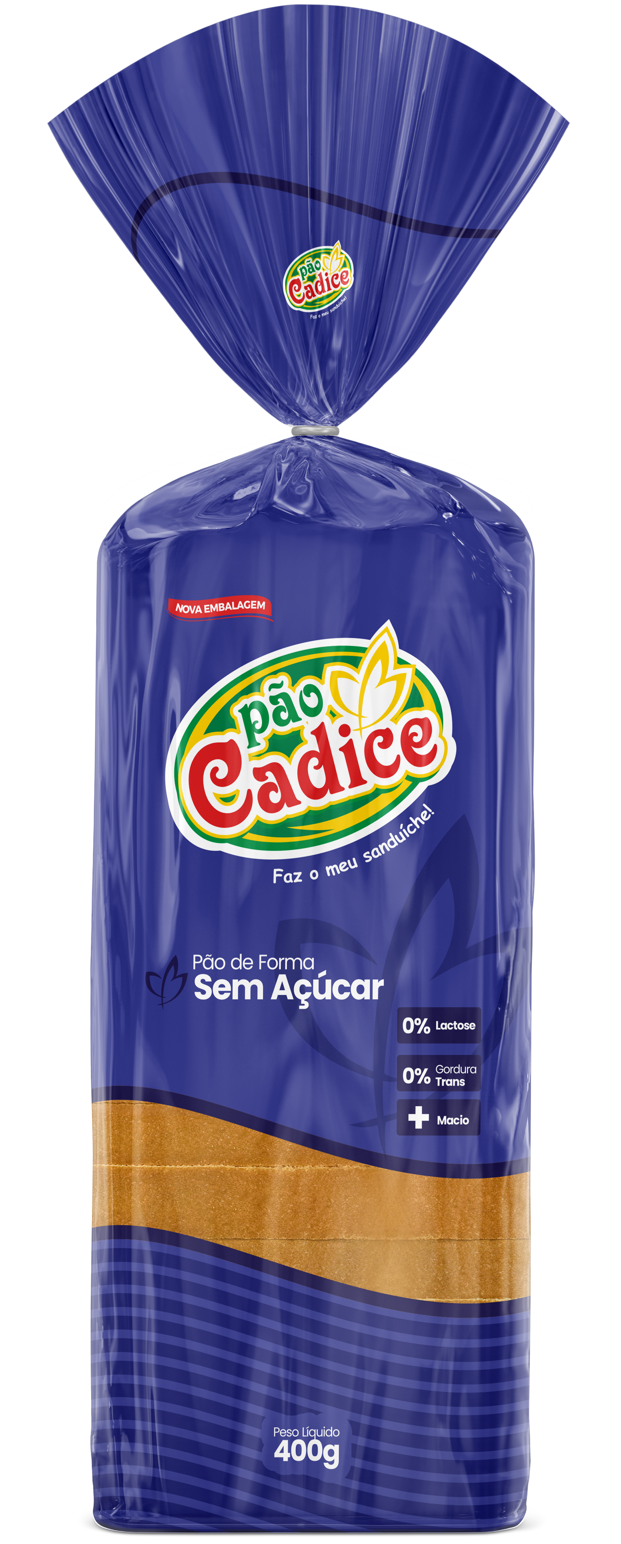 Pão de Forma Sem Açucar